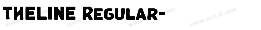 THELINE Regular字体转换 THELINE Regular字体转换